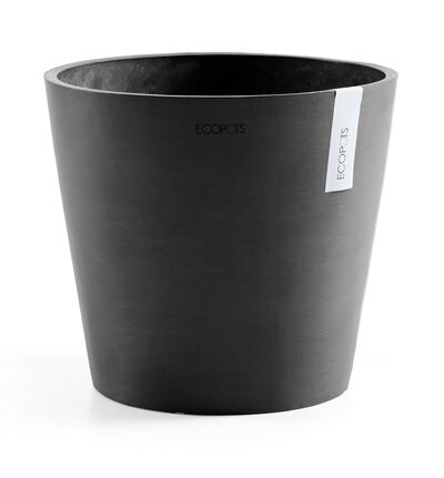 Ecopots Amsterdam sort 30 cm Ecopots Amsterdam sort 30 cm